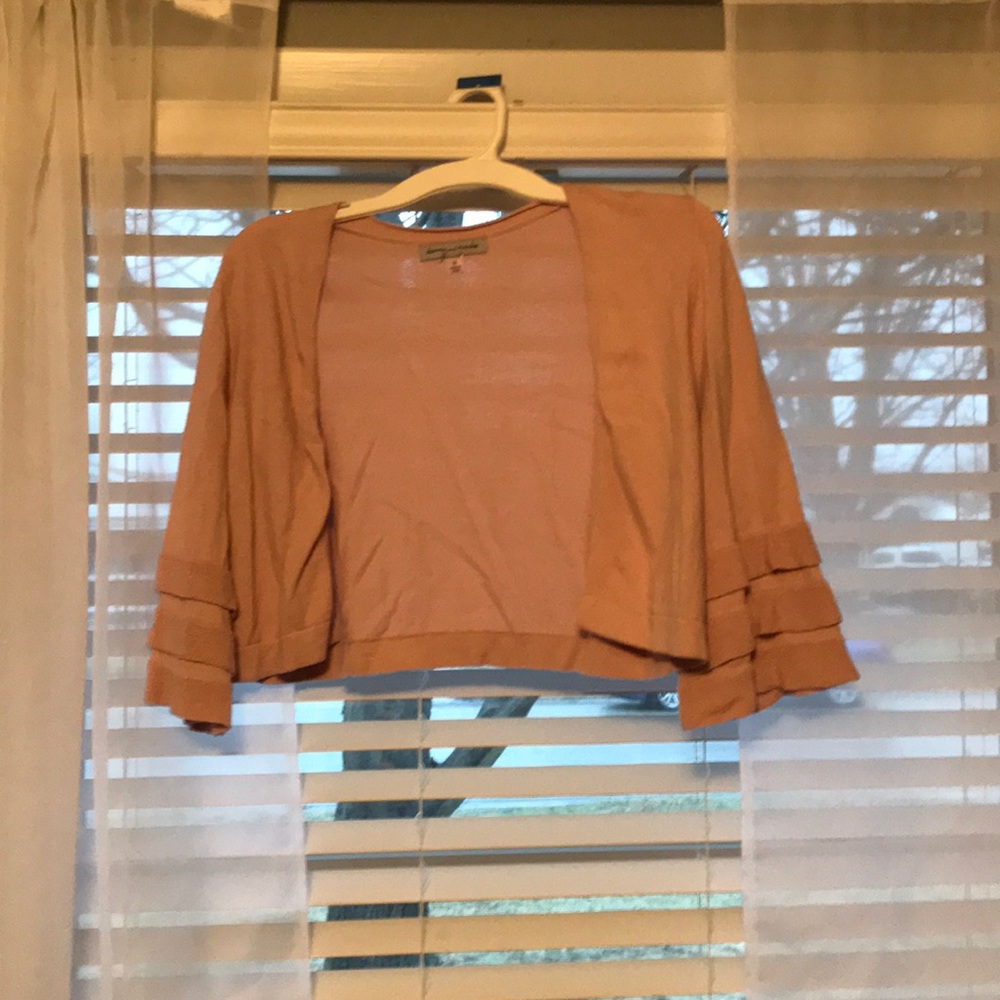 Short cover up sweater